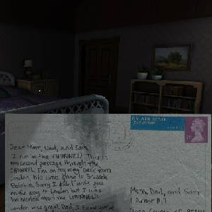 Gone Home - Letter